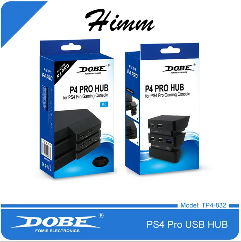 

FOR PS4 Pro Accessories Play Station 4 Pro Host USB Hub 3.0 & 2.0 USB Port Game Console Extend USB Adapter for PlayStation 4 Pro