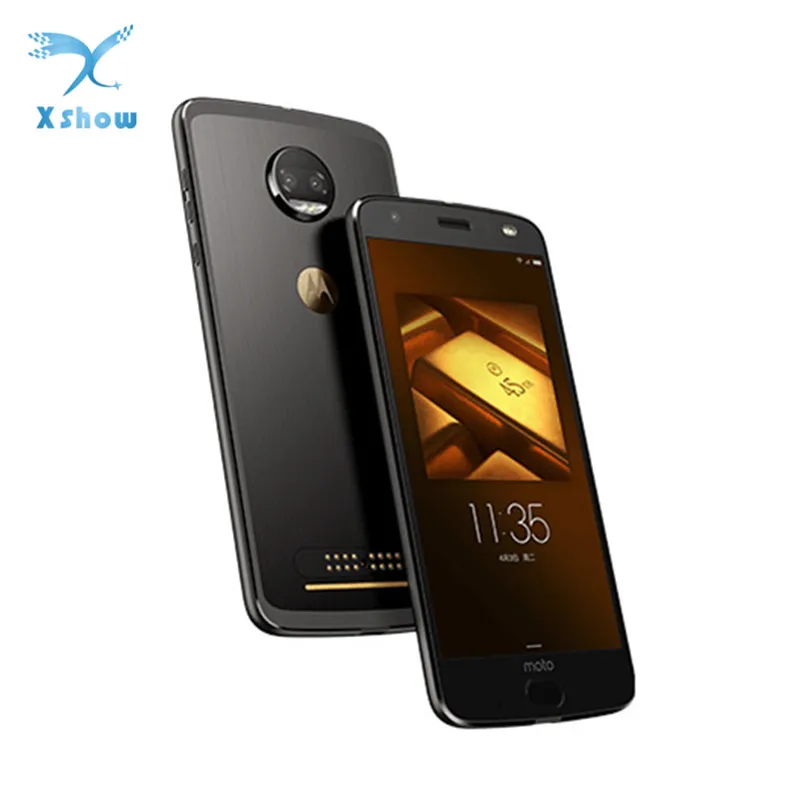 

Moto Z 2018 Z2018 Smartphone 6GB RAM 128GB ROM 5.5" 2k QHD Screen Snapdragon 835 Octa Core 12.0MP+5.0MP NFC Fingerprint 2730mAh