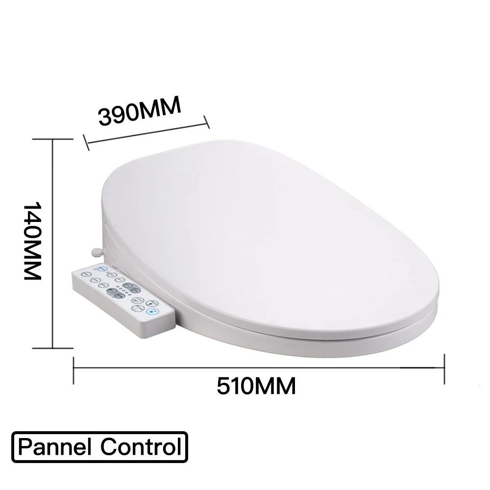 KOHEEL температурный дисплей смарт-крышка для унитаза Электрический пульт для тела унитаза средство для очистки биде Обогрев сидений "умное" сиденье для унитаза - Цвет: Pannel Control