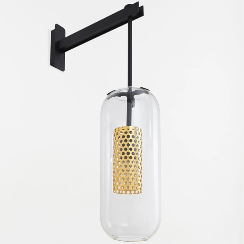 

Postmodern Designer Minimalism New The Tophams Hotel Luxurious Villa Club Cafe Model Room Wall Lamp