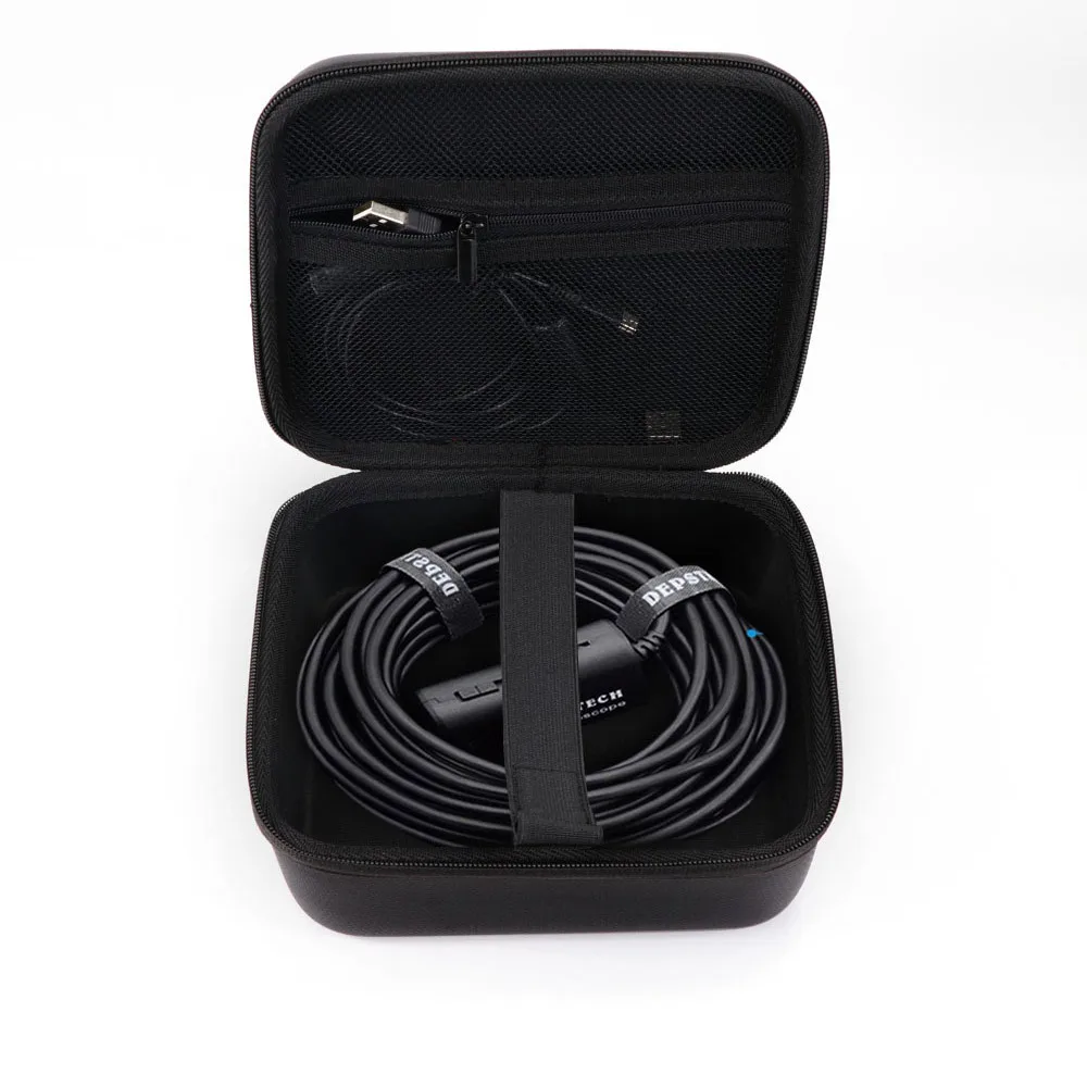 

PU Hard Travel Case for Wireless Endoscope Depstech WiFi Borescope Inspection Camera 2.0 Megapixels HD Snake Camera(only case)