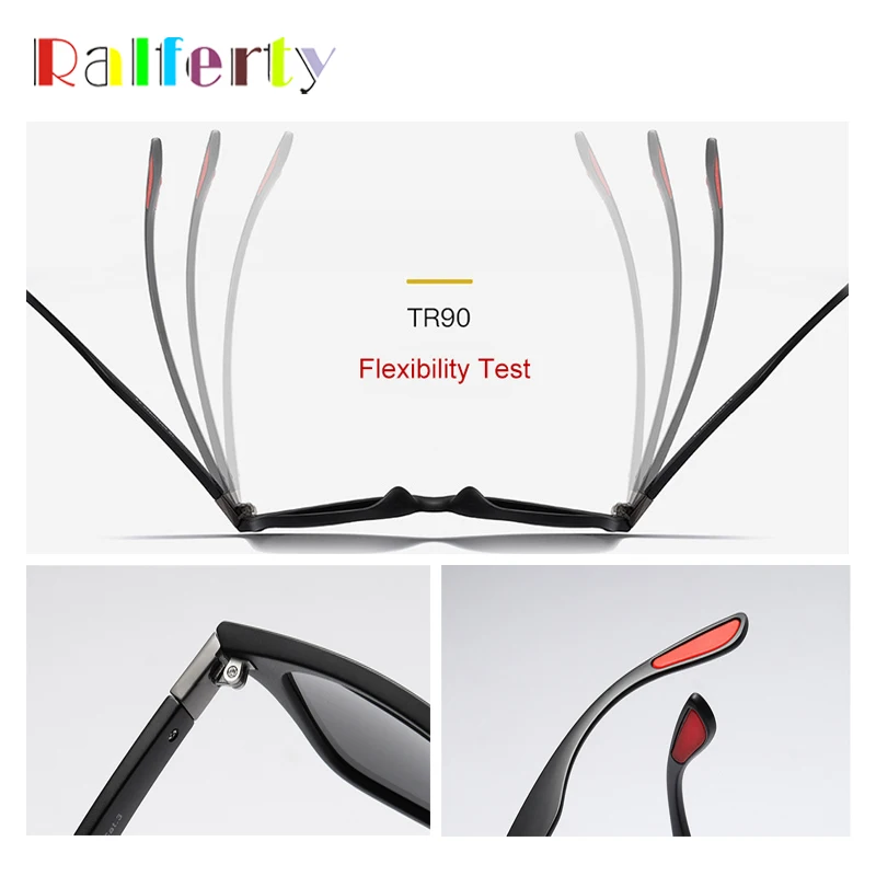 Ralferty, солнцезащитные очки для мужчин и женщин, поляризационные, высокое качество, UV400, солнцезащитные очки, мужские, TR90, оттенки для мужчин, для вождения, рыбалки, спортивные очки FP21