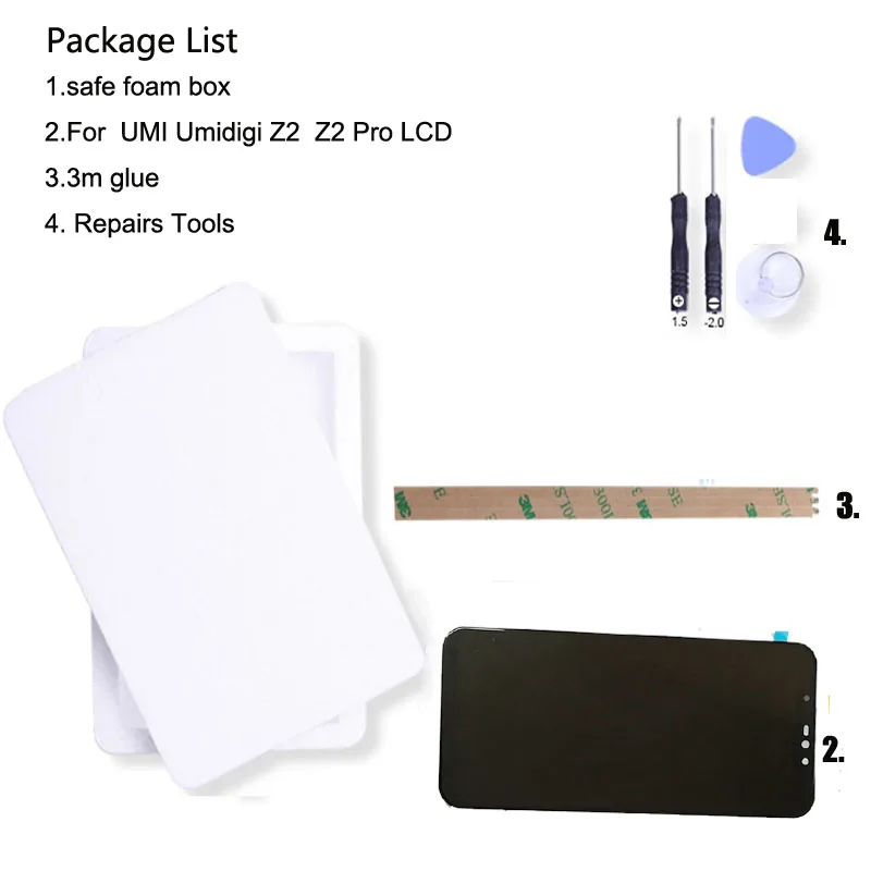 UMI Z2 PRO lcd 1dfdf