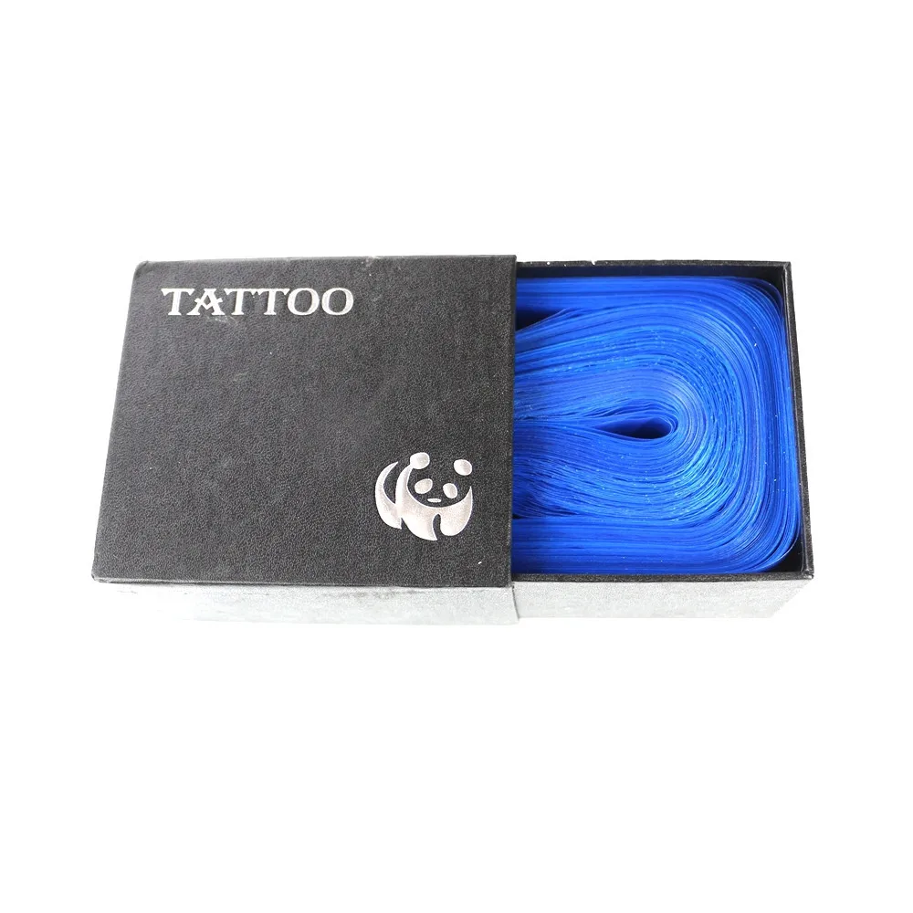 200pcs Professional Blue Safety Disposable Plastic Tattoo Clip Cord