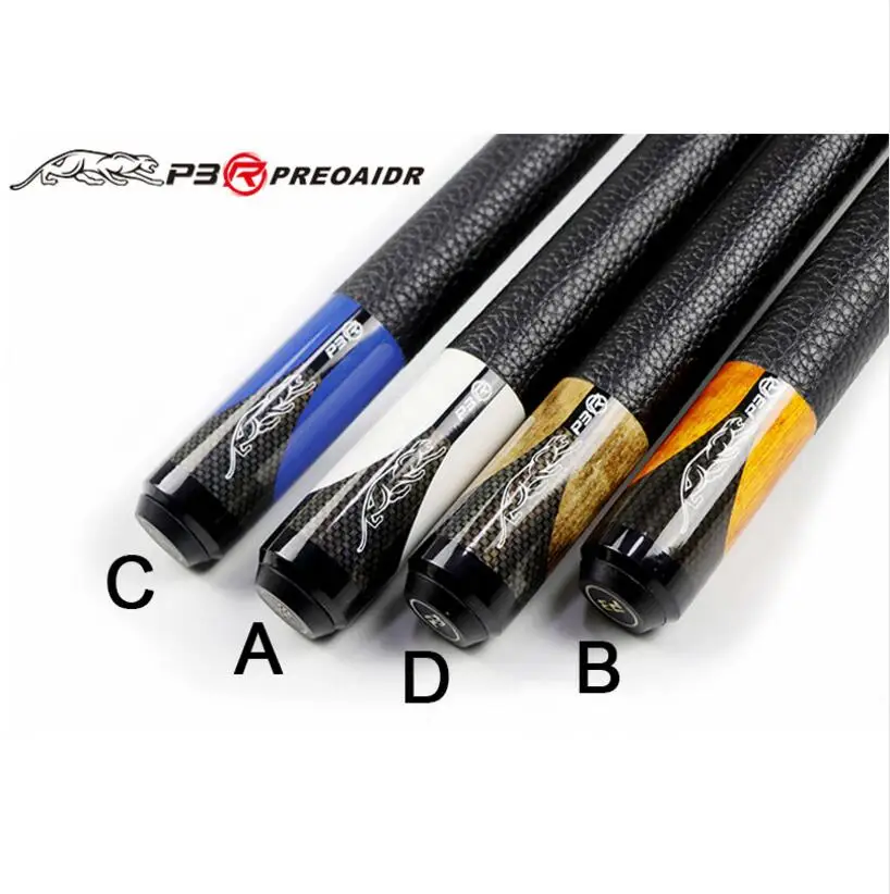 Preise Neue Marke P3R Billard Queue Pool Stick 10mm 11,5mm 13mm Spitze 4 Farben China 2019