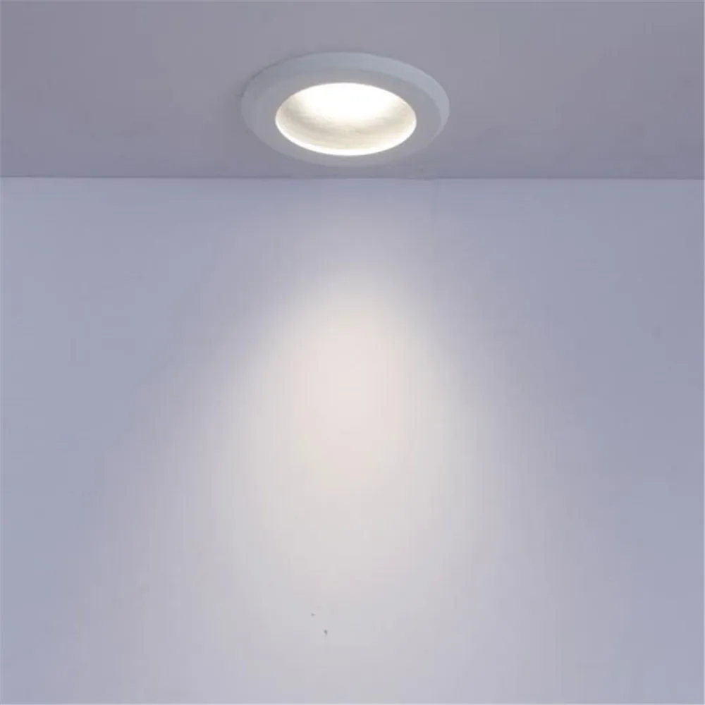 IP65 Водонепроницаемый светодиодный светильник 8 Вт Ванная комната Анти-туман Светодиодный прожектор кухня Отель потолочные встраиваемые светодиодные лампы для душевая комната прожектор
