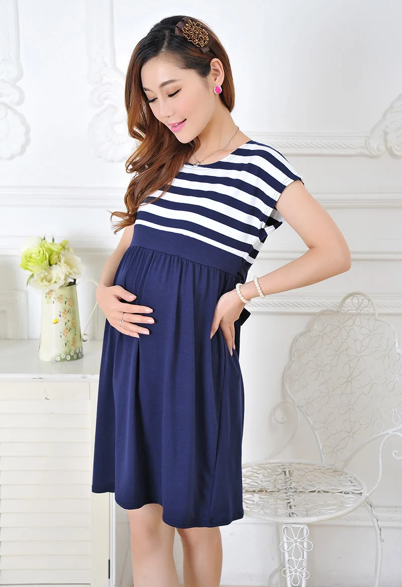 

SLYXSH New arrival women dresses for pregnant women breastfeeding nursing clothes of mother clothing women