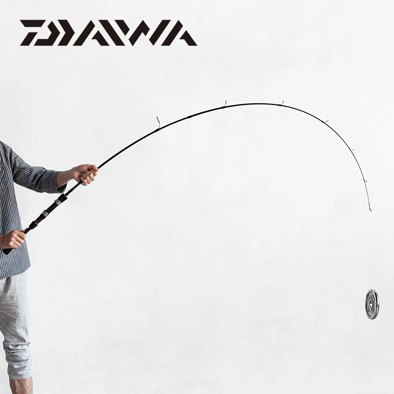 DAIWA LAGUNA Baitcasting Приманка Удочка M/MH Мощность 1,68/1,8/1,98/2,1 м углерода спиннинг рыболовная палка Алюминий оксид направляющие