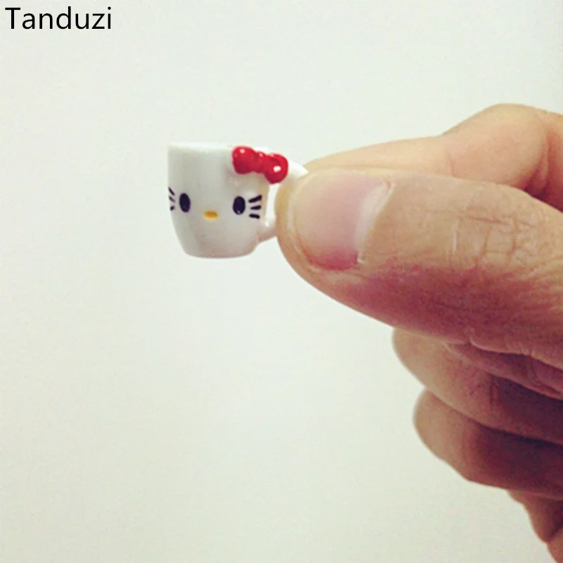 

Tanduzi 20pcs Japanese Kawaii Resin 3D Coffee Latte Espresso Coffee Cup DIY 1:12 Dollhouse Miniature Decoration Resin Crafts