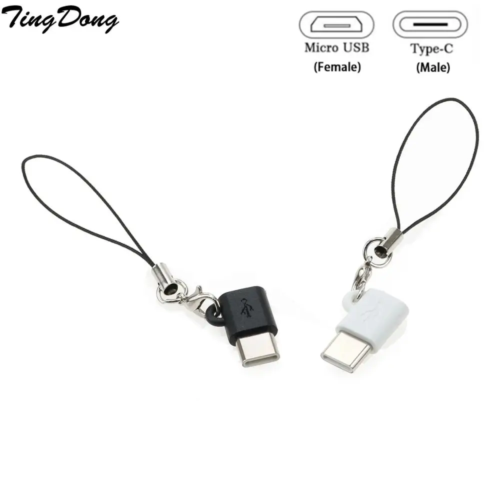 Адаптер USB 3 1 Type C OTG переходник с Micro Мама на папа конвертер для Samsung Galaxy Note 8 S8 Plus/A5/A7