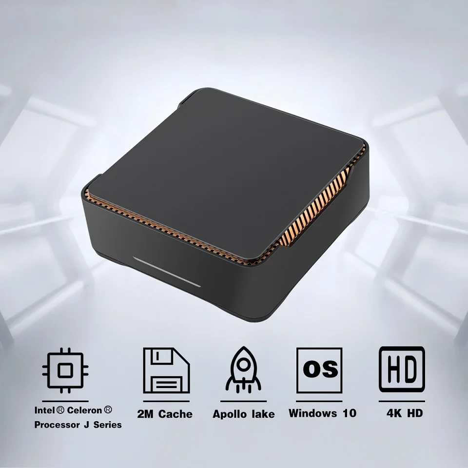 

AK3V Mini PC CPU Intel Celeron J3455 4GB 64GB 6GB 64GB Windows 10 HDD dual 5G WIFI HDMI VGA USB 3.0 Windows 10 Desktop Computer
