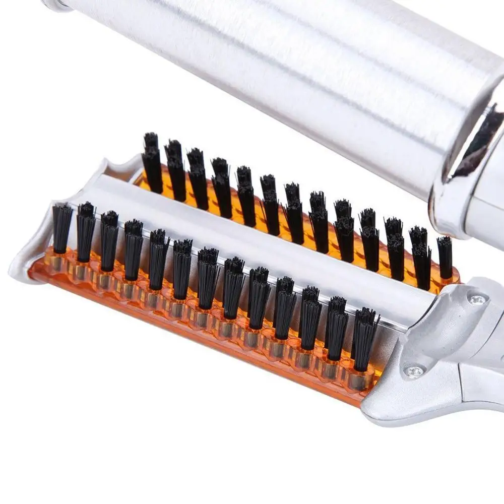 Модный электрический выпрямитель для волос, щипцы для завивки и выпрямления волос, парикмахерские инструменты