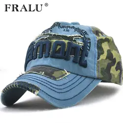 FRALU Летняя мода Винтаж Повседневная бейсбольная кепка мыть хлопок Snapback вышивка Кепки s для Для мужчин женская модная шляпа унисекс gorras