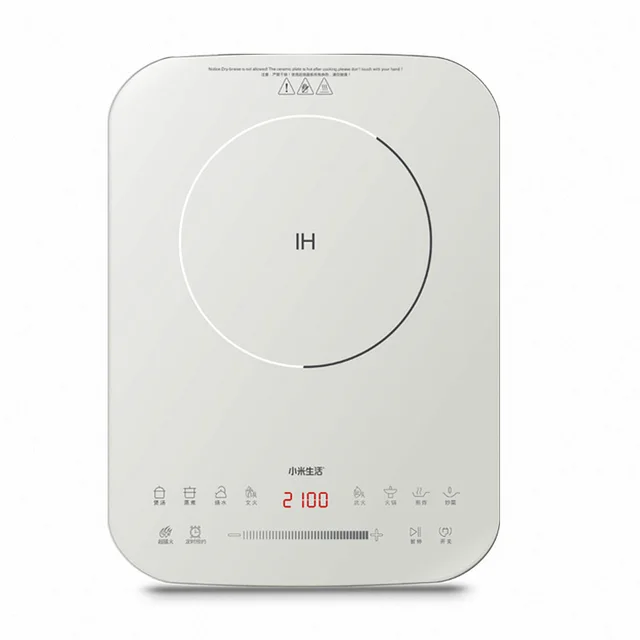 Best Offers The New Xiaomi Life Induction Cooker Home Intelligence Mute Ultra-thin Touch Hot Pot Battery Oven