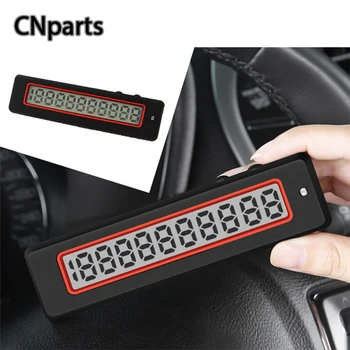 

CNparts Universal Car Accessories LED Luminous Parking Phone Number Card For Suzuki Vitara Swift Opel Insignia BMW Hyundai Creta