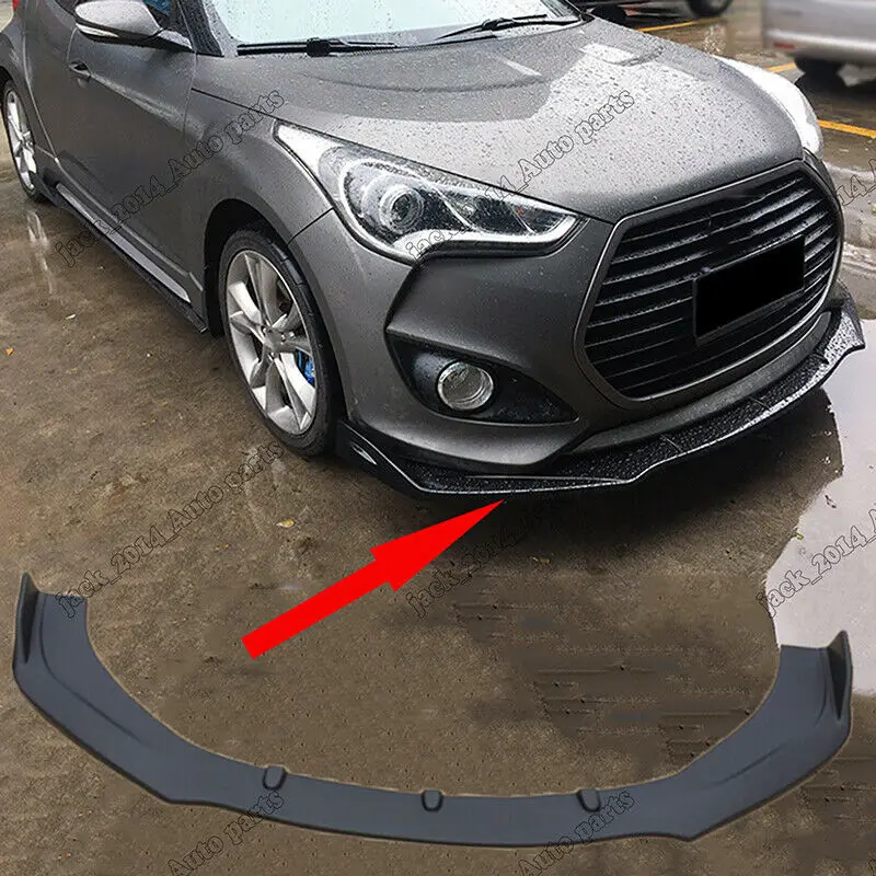 Юбка переднего бампера для губ средства ухода за кожей комплект для Hyundai Veloster 2011 2012 2013