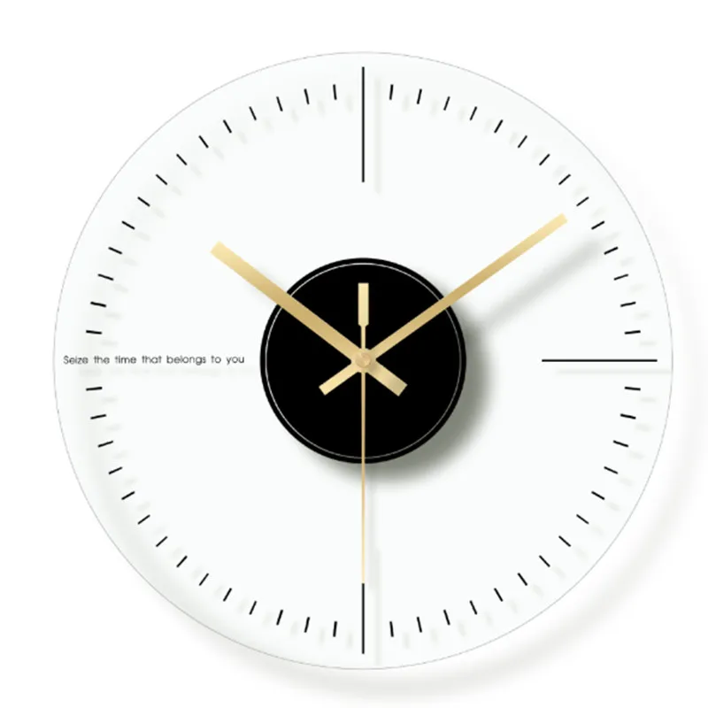 Настенные часы минималистичные кварцевые часы цветок прозрачные настенные часы украшение дома гостиная Бесшумная 12 дюймов