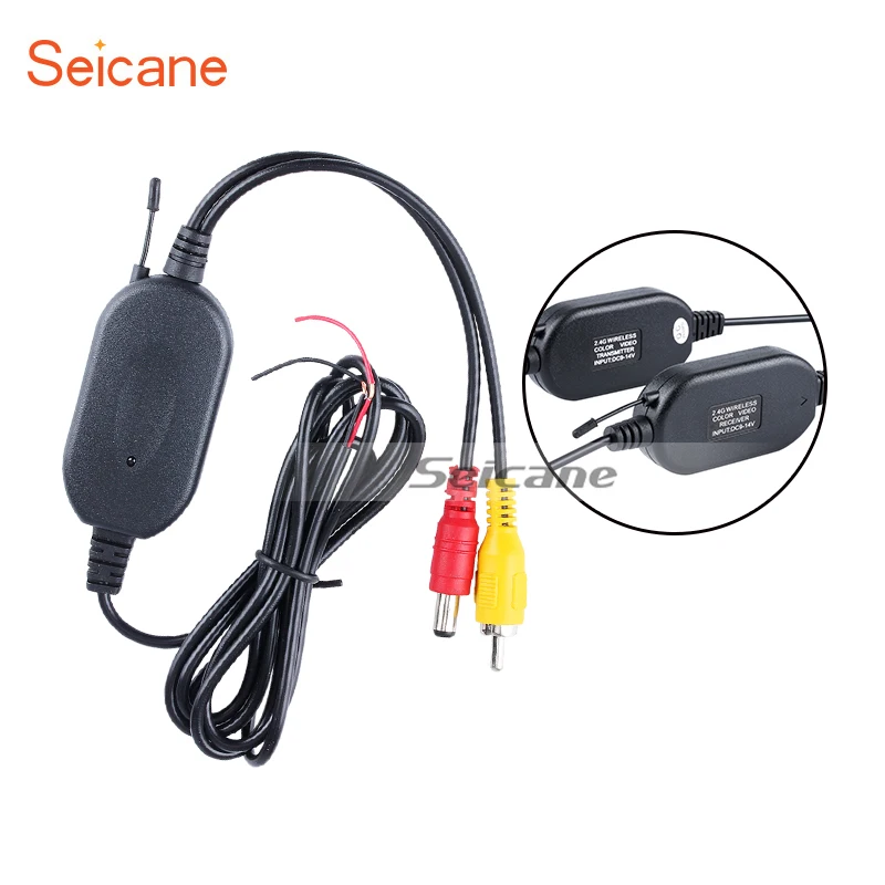 Seicane Высокое качество для автомобиля задний резервный телефон 2 4G беспроводной