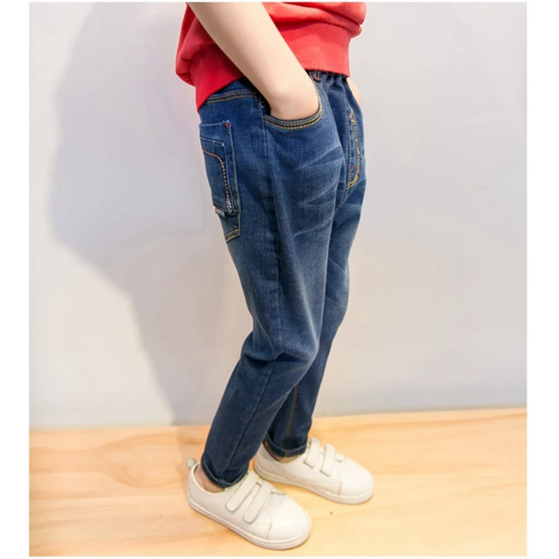 Baby Boys and childrens jeans Pants clothes In the spring and autumn South Korean style Stylish kids jeans Clothing LRZLYX-A2 (9)