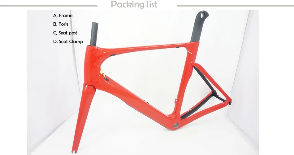 aero carbon fiber packing list