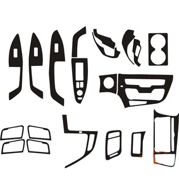 

1 set For Kia optima 2016-2017 3D Carbon fiber interior+Exterior stickers cover trim Decoration kit Car Styling Accessories