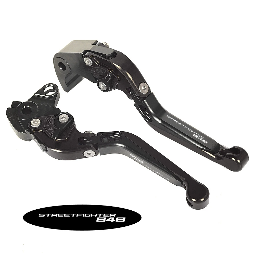 

CNC Motorcycle Foldable Lever Motocross Brake Clutch Levers Case for Ducati STREETFIGHTER 848 2012-2015