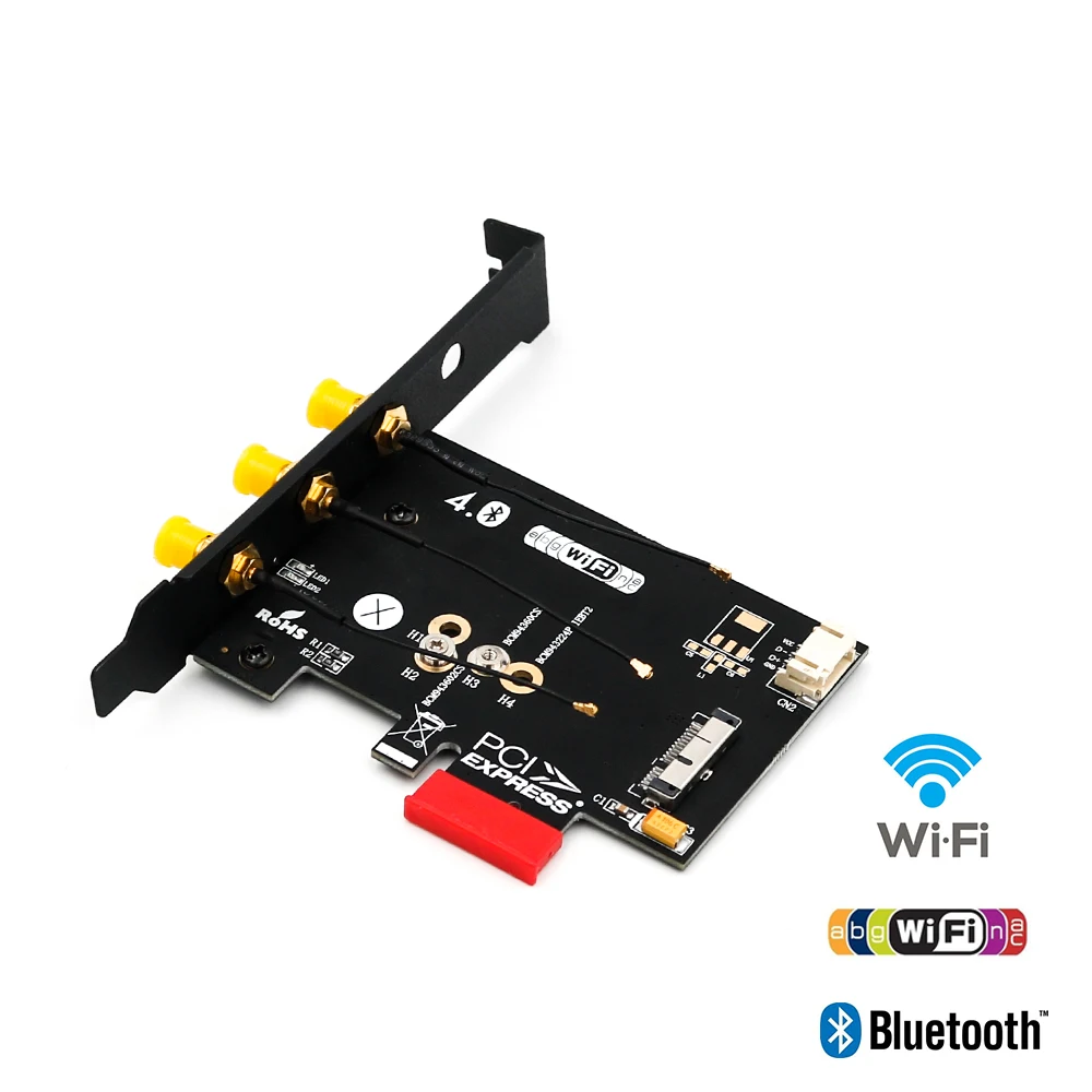 Bcm943602CS bcm943224PCIEBT2 беспроводная Wi-Fi Bluetooth 4,0 модульная карта для pci-e 1x адаптер для hackintosh apple, WiFi hackintosh