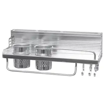 

1PC Multi-function Practical Portable Punch Free Kitchen Shelf Knife Holder for Home Seasoning Box Knife