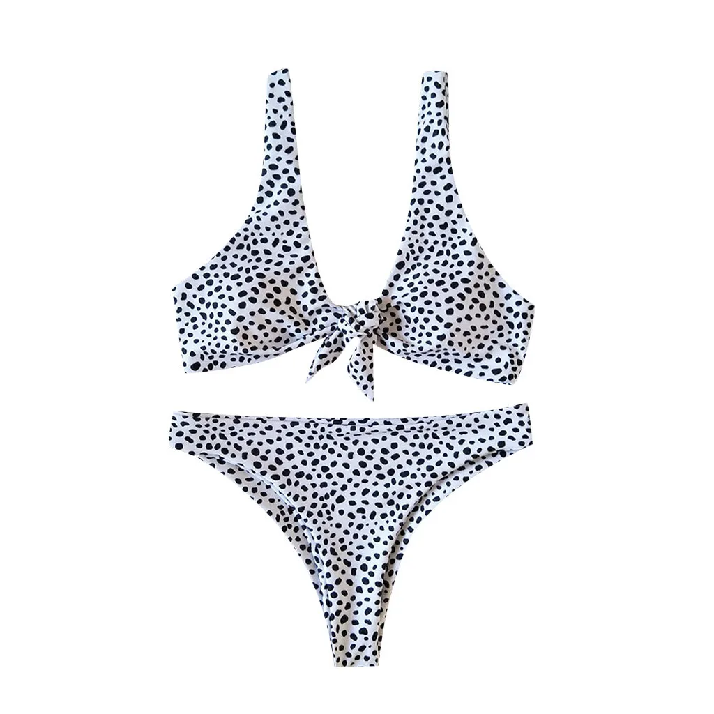 Swimsuit bikini 2019 Swimwear Women Swimwear Beachwear Leopard 2 Pieces female swimsuit fused Bikini Swimsuit Bathing Suit