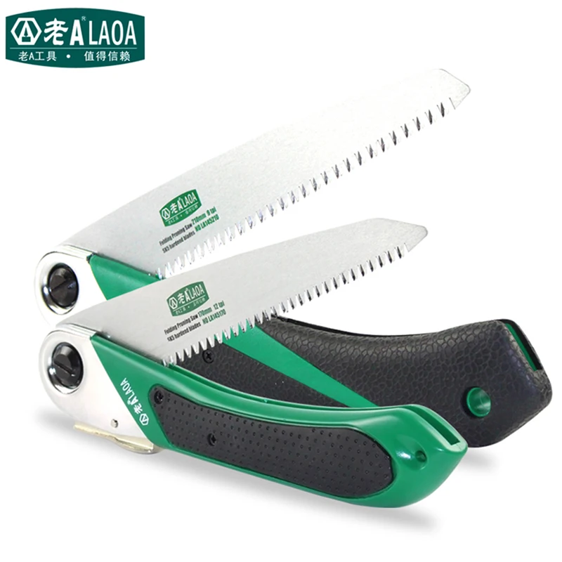Comprar Sierra de jardín LAOA Wonder sierras plegables portátiles de alta calidad SK5 herramientas de exterior sierra de mano afilada