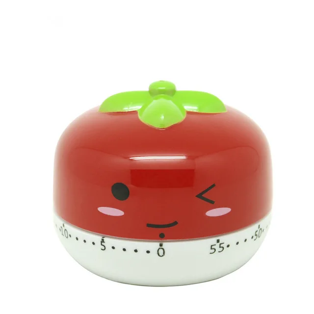 Cute Kitchen Timer 1 60 Minutes 360 Degree Cooking Tools Fruit Shape Mechanical Countdown Cute