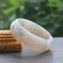 Чистый натуральный агат браслет Aquatic Бразилии Прозрачный Модные внешний вид