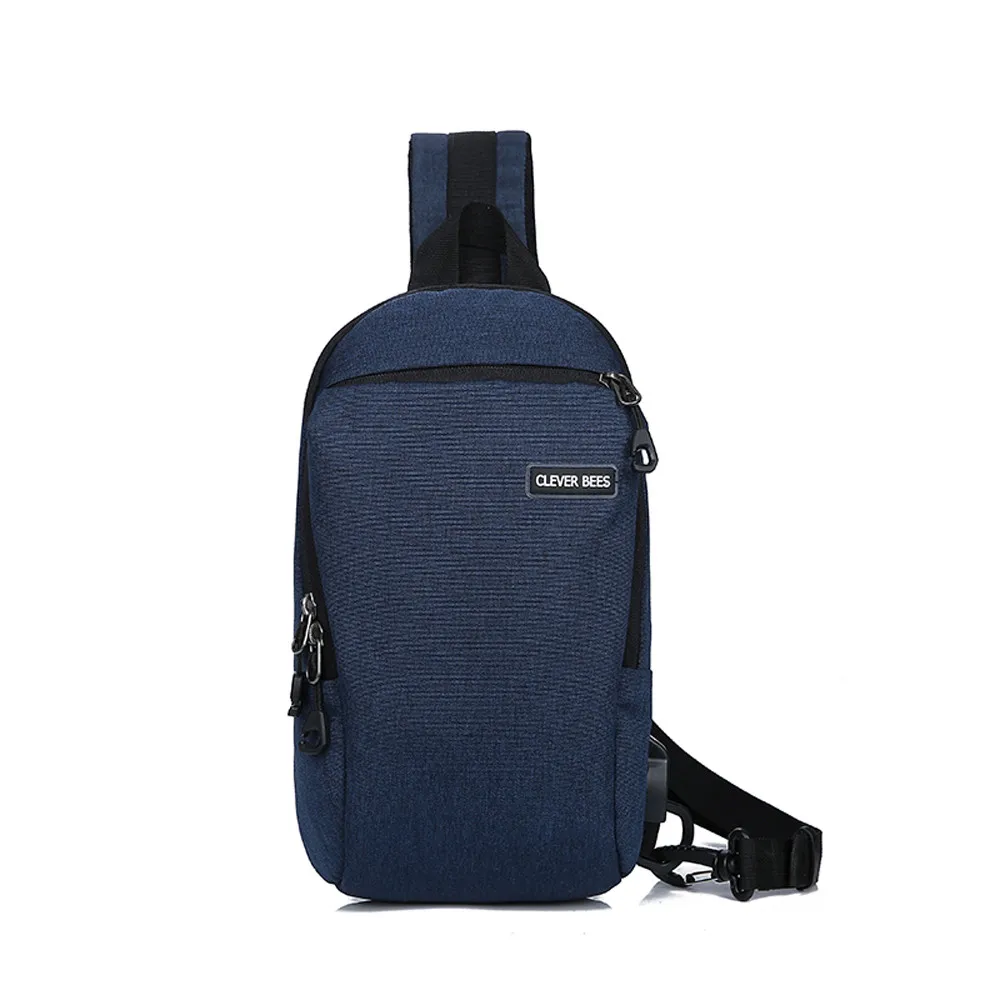 

Outdoor Sports Canvas Unbalance Backpack Man Crossbody Shoulder Bag Camping hiking Chest Bag Pack Pouch drop shipping(25