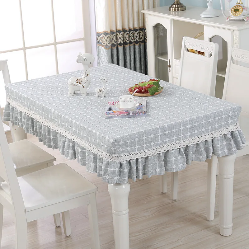  Simanfei Waterproof Table Cloth Non-slip Oilcloth On The Table With Tassel Dining Tea Table Cover P