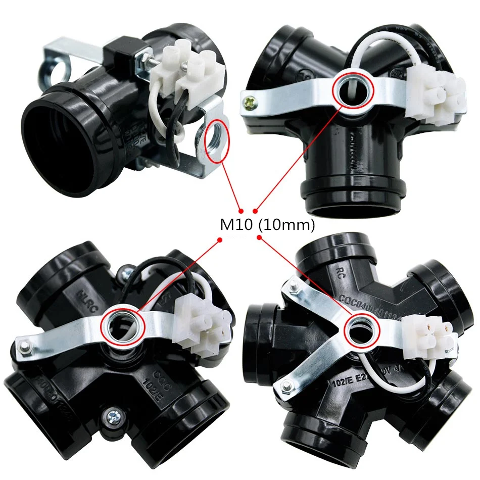 Base Media 3 Vie E27 Per Gruppo Luci - Portalampada A 3 Teste 220V-250V, 2 Pezzi - Foto 10