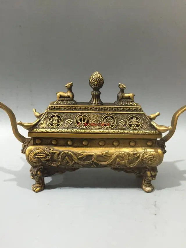 The bronze collection of feng shui ornaments copper decorative gift