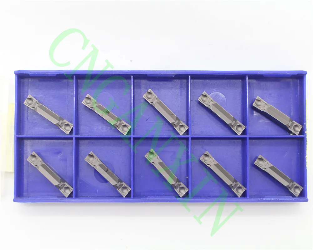 10pcs CNGANXIN ZTHD0504-MG YBC302 CNC Carbide Grooving insert