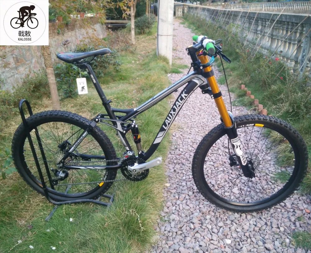 Discount Kalosse 24 speed alloy frame M310 Full suspension frame DH/downhill mountain bike 26 inch mountain bicycle 6 Discount Kalosse 24 speed alloy frame M310 Full suspension frame DH/downhill mountain bike 26 inch mountain bicycle 6