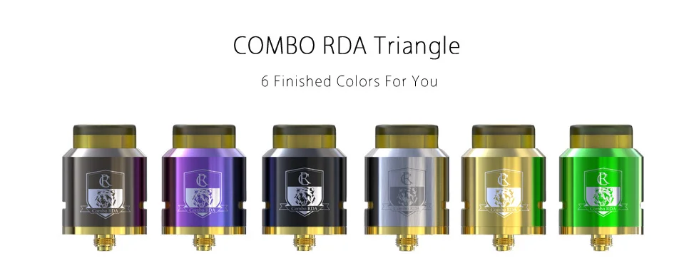 Electronic Cigarette IJOY COMBO RDA Triangle Size Airflow Triangle Building Deck Fits For IJOY Capo Squonker Box MOD Vape 027
