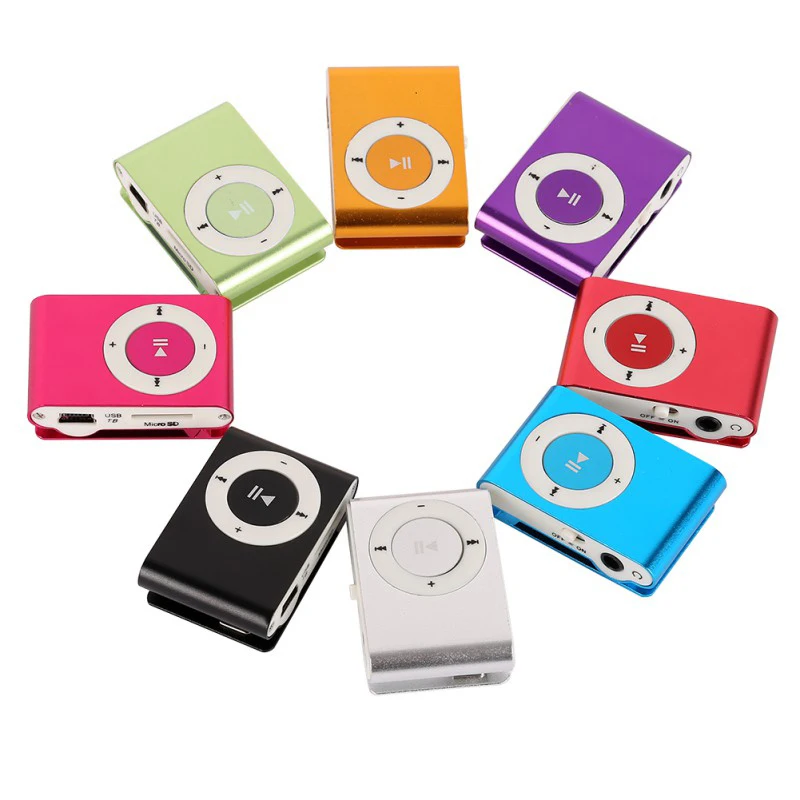 Protable Music Player High Quality Mini Sport Mp3 Support Micro TFCard Slot USB Port Walkman | Электроника
