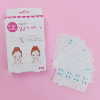 

40PCS/SET Face Lift Sticker Artifact Invisible Medical Tape Face Chin Lift Tools Adhesive Thin Stick Makeup Face Lift Tools