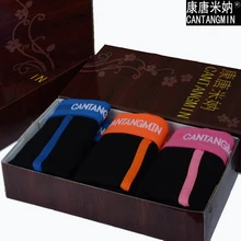 Cantangmin mans höschen baumwolle boxer bequeme breathable underwear stamm-marke schließt männer boxer 365 cueca