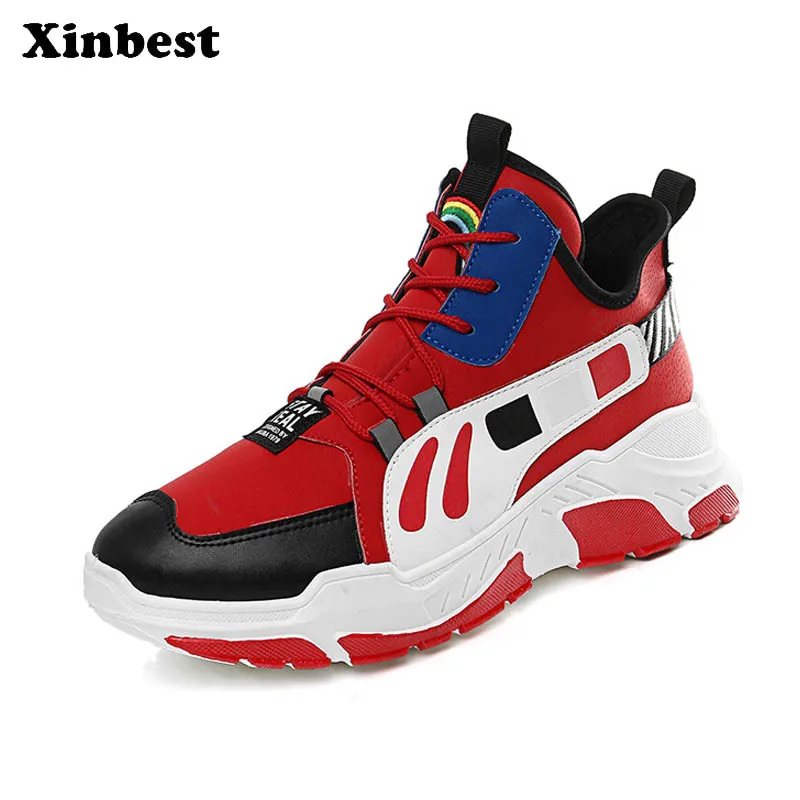 

Xinbest New Man Brand Comfortably Outdoor Athletic Antiskid Men Running Shoes High quality fabric Outdoor Jogging Men Sneakers