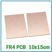 1 шт. FR4 PCB 10x15 см 10*15 односторонняя медная плакированная пластина DIY PCB Kit ламинированная печатная плата