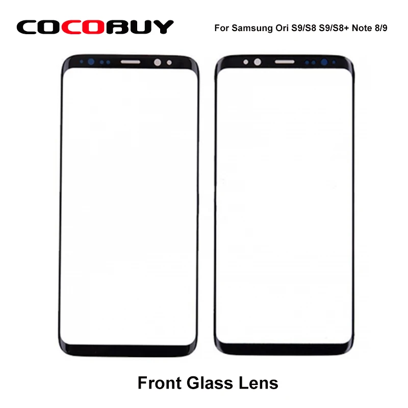 10 шт. Ori Сменное внешнее стекло для Samsung Galaxy S9/S8 Plus Note 8/9 ЖК дисплей сенсорный экран