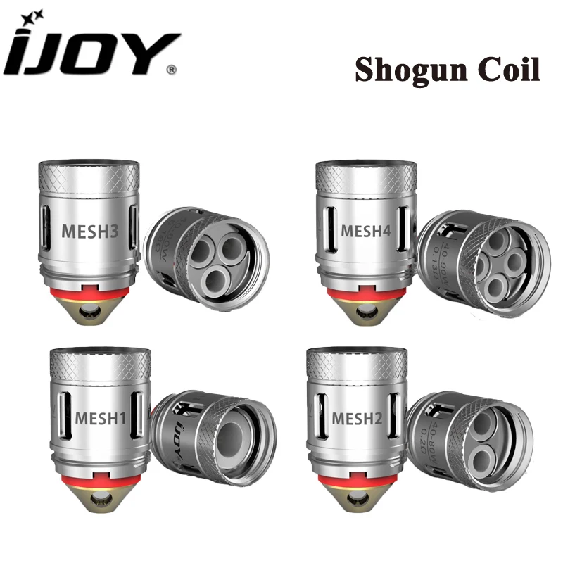 Оригинальная сетчатая катушка IJOY Shogun для Subohm Tank Captain X3 3 шт./лот|Испарители