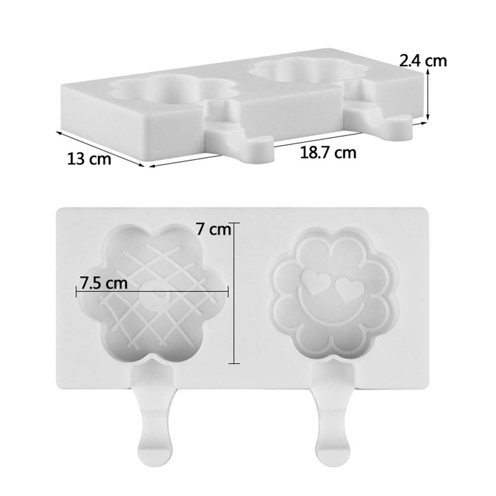 Полости форма для изготовления мороженого Makers силиконовые толстый материал DIY формы ледяные кубики формы для десертов лоток с эскимо