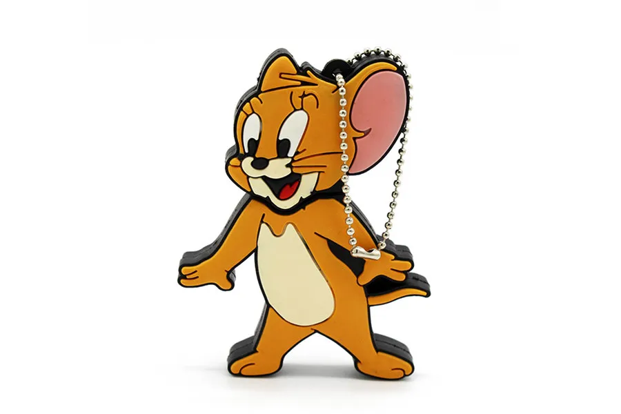 Usb флеш-накопитель KING SARAS с мультяшным котом и мышью om Jerry style usb 2,0 4 ГБ 8 ГБ 16 ГБ 32 ГБ 64 ГБ флешка, подарок U диск