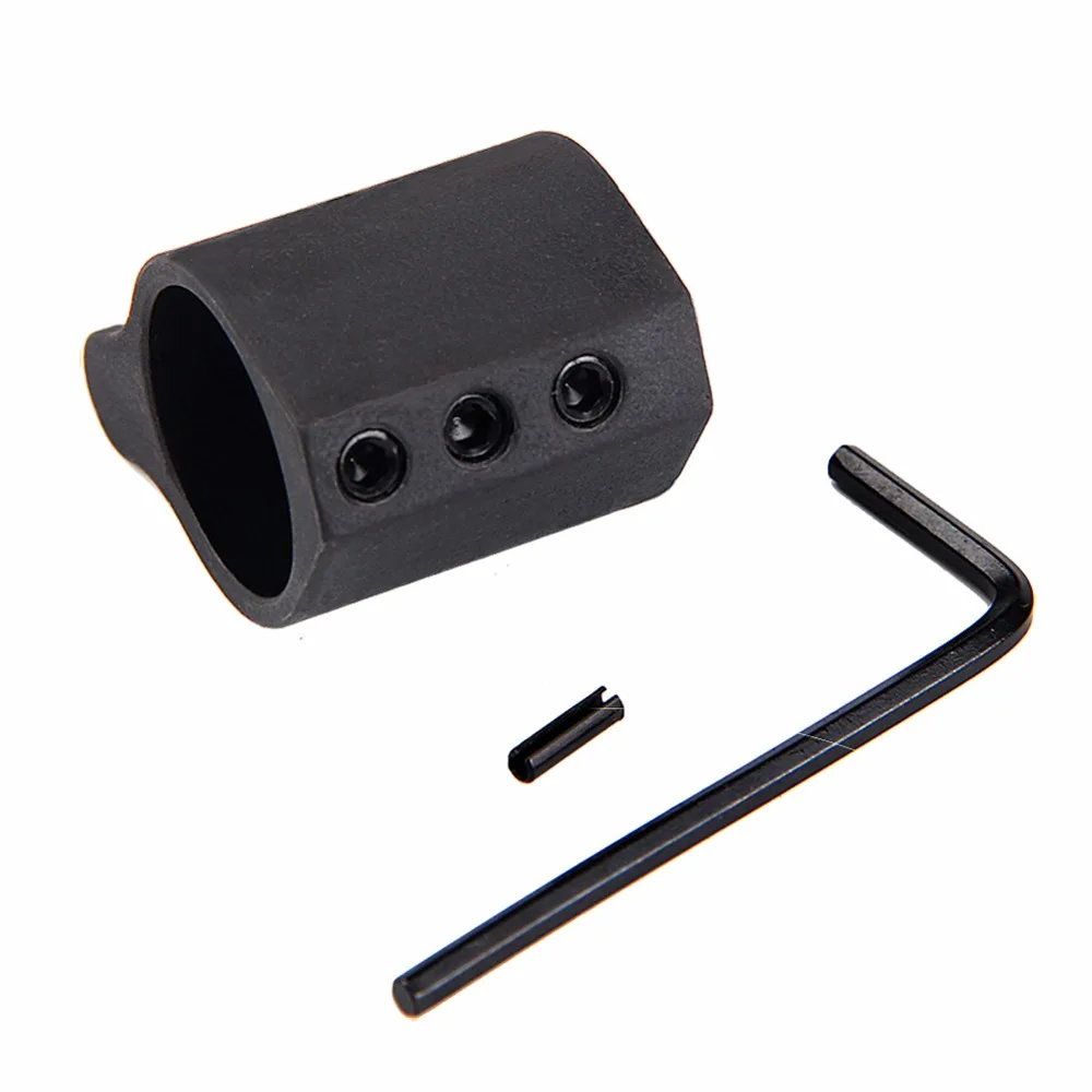 AR steel Low Profile Gas Block .750 556 5.56 223 300 + Roll pin For Airsoft (2)