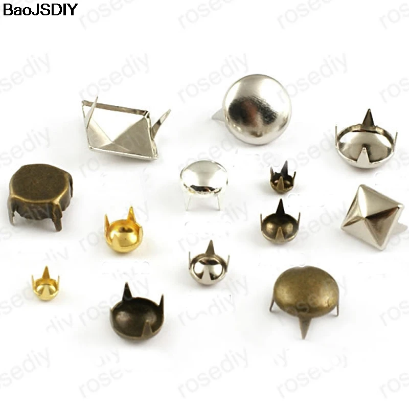 

Wholesale 4mm 6mm 8mm 10mm 12mm Antique Bronze Round /Square Iron 2 or 4 feet Claw nails Findings Accessories (JM3660)